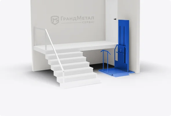 Купити підйомник для інвалідів вертикальний від виробника | ГРАНДМЕТАЛ-СЕРВІС